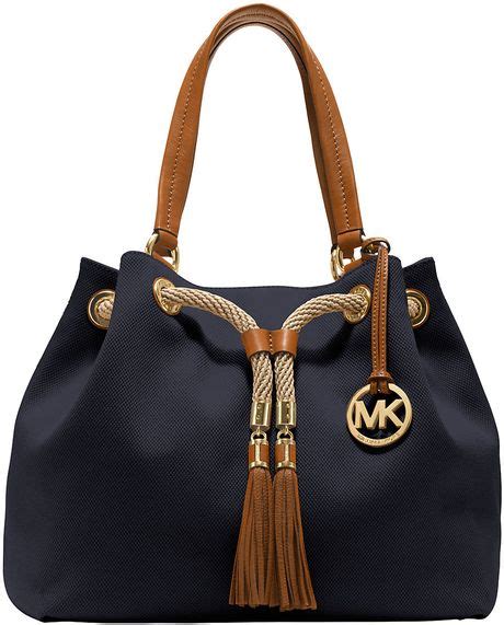 michael kors marina bag navy|michael kors navy crossbody bag.